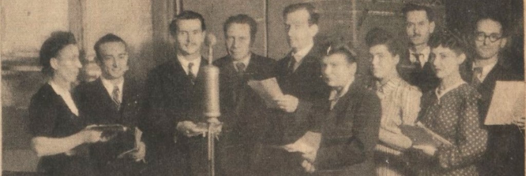 La troupe Gwalarn à Radio Rennes-Bretagne La troupe Gwalarn à Radio Rennes-Bretagne