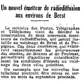 Projet d'émetteur de radio à Brest